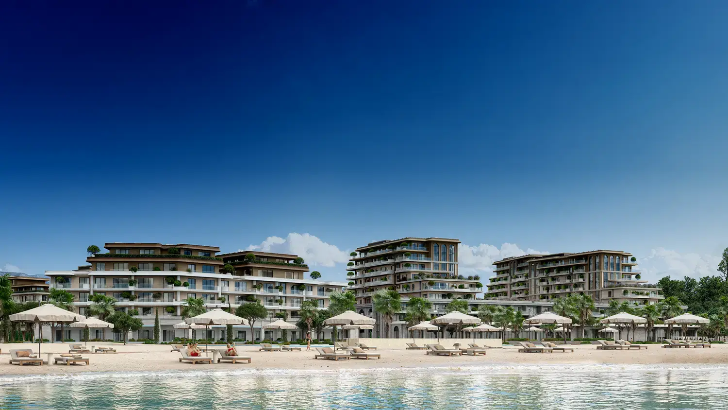 Porta Rai beachfront residences on the Adriatic coast